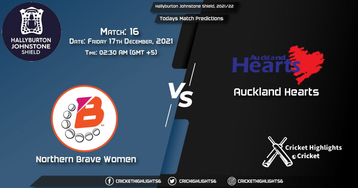 Hallyburton Johnstone Shield, 202122, Match 16 NB-W vs AH-W, Playing 11 & Today's Match Predictions