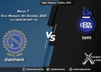 JHA vs DEL, Live Scorecard, Match 7, December 8, 2021, Live Cricket Score, Vijay Hazare Trophy, 2021