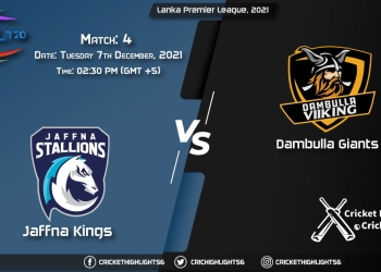JK vs DG, Live Scorecard, Match 4, December 7, 2021, Live Cricket Score, Lanka Premier League, 2021