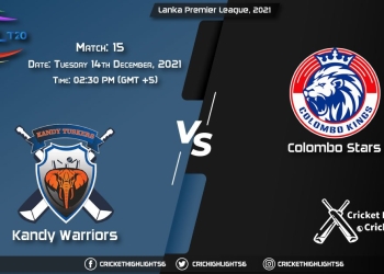 KW vs CS, Live Scorecard, Match 15, December 14, 2021, Live Cricket Score, Lanka Premier League, 2021