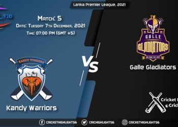 KW vs GG, Live Scorecard, Match 5, December 7, 2021, Live Cricket Score, Lanka Premier League, 2021