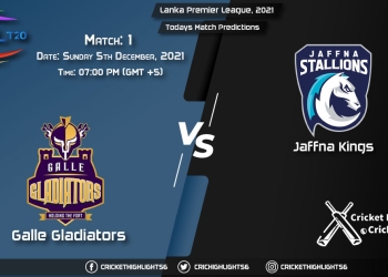 Lanka Premier League, 2021, Match 1 GG vs JK, Playing 11 & Today's Match Predictions