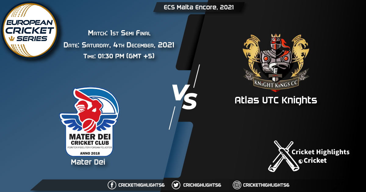 MTD vs AUK, Live Scorecard, Match 1st Semi-Final, December 4, 2021, Live Cricket Score, ECS Malta Encore, 2021