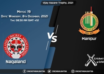 NAG vs MAN, Live Scorecard, Match 19, December 8, 2021, Live Cricket Score, Vijay Hazare Trophy, 2021
