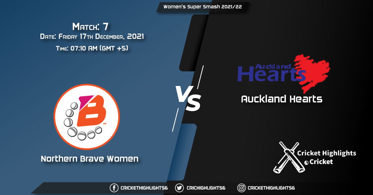 NB-W vs AH-W, Live Scorecard, Match 7, December 17, 2021, Live Cricket Score, Women's Super Smash 202122