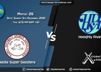 NSD vs HOR, Live Scorecard, Match 26th, December 5, 2021, Live Cricket Score, BYJU'S Bengal T20 Challenge, 2021