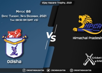 ODS vs HIM, Live Scorecard, Match 88, December, 14, 2021, Live Cricket Score, Vijay Hazare Trophy, 2021