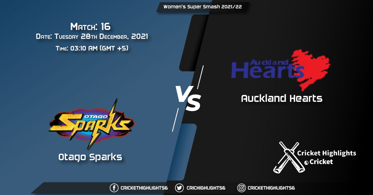 OS-W vs AH-W, Live Scorecard, Match 16, December 28, 2021, Live Cricket Score, Women's Super Smash 202122