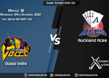 OV vs AA, Live Scorecard, Match 16, December 29, 2021, Live Cricket Score, Super Smash 202122