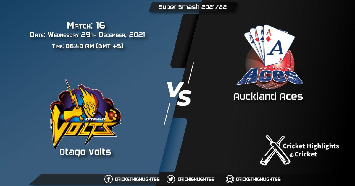 OV vs AA, Live Scorecard, Match 16, December 29, 2021, Live Cricket Score, Super Smash 202122
