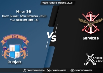PUN vs SER, Live Scorecard, Match 58, December, 12, 2021, Live Cricket Score, Vijay Hazare Trophy, 2021
