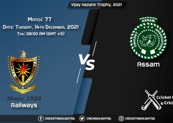 RAI vs ASM, Live Scorecard, Match 77, December, 14, 2021, Live Cricket Score, Vijay Hazare Trophy, 2021