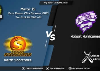 SCO vs HUR, Live Scorecard, Match 15, December 20, 2021, Live Cricket Score, Big Bash League, 202122