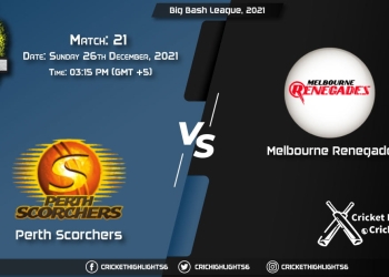 SCO vs REN, Live Scorecard, Match 21, December 26, 2021, Live Cricket Score, Big Bash League, 202122