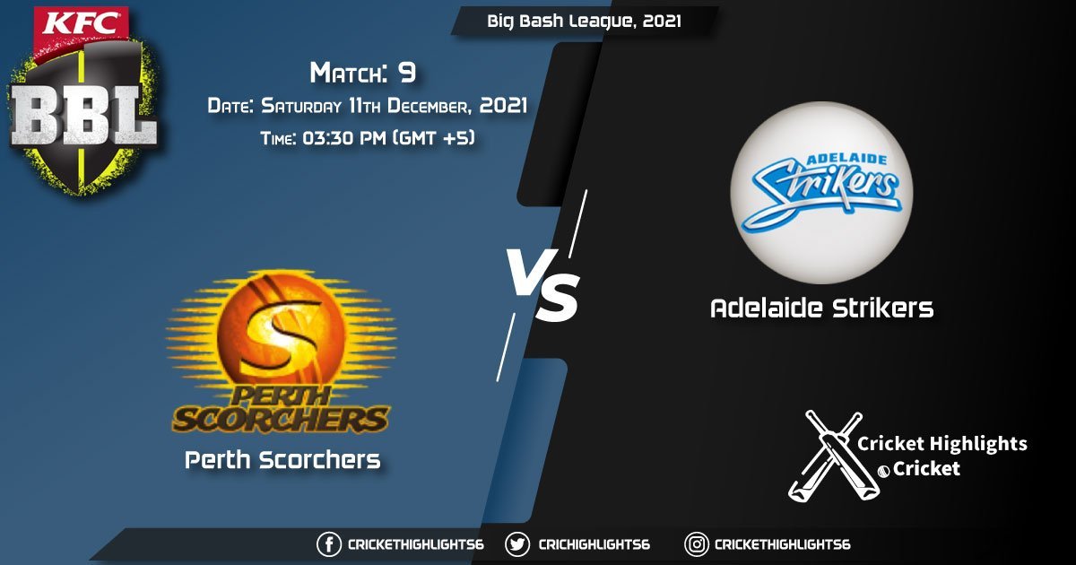 SCO vs STR, Live Scorecard, Match 9, December 11, 2021, Live Cricket Score, Big Bash League, 202122