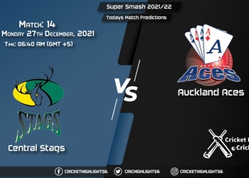 Super Smash 202122, Match 14 CS vs AA, Playing 11 & Today's Match Predictions