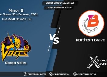 Super Smash 202122, Match 6 OV vs NB, Playing 11 & Today's Match Predictions