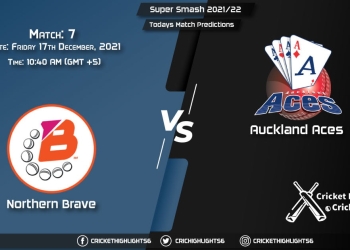 Super Smash 202122, Match 7 NB vs AA, Playing 11 & Today's Match Predictions