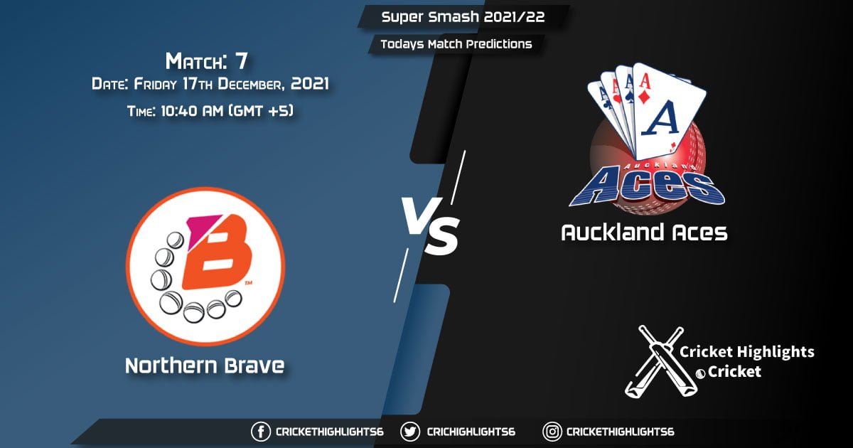 Super Smash 202122, Match 7 NB vs AA, Playing 11 & Today's Match Predictions