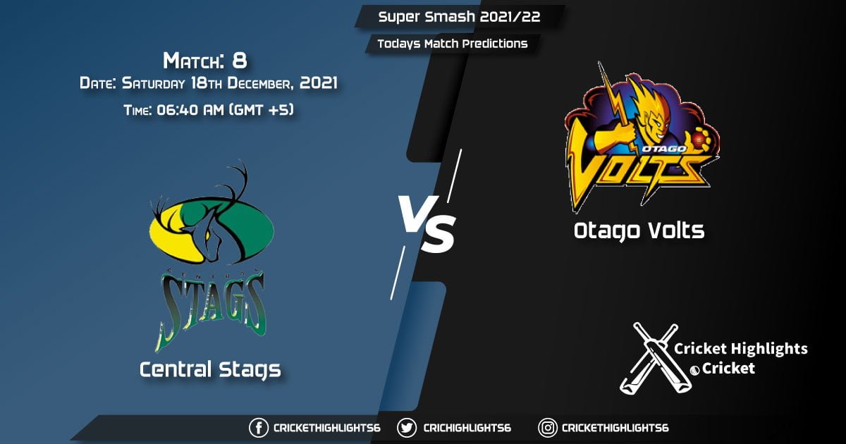 Super Smash 202122, Match 8 CS vs OV, Playing 11 & Today's Match Predictions