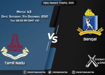 TN vs BEN, Live Scorecard, Match 43, December 11, 2021, Live Cricket Score, Vijay Hazare Trophy, 2021