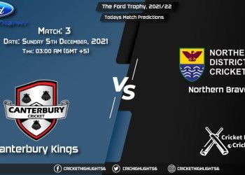 The Ford Trophy, 202122, Match 3 CTB vs NB, Playing 11 & Today's Match Predictions