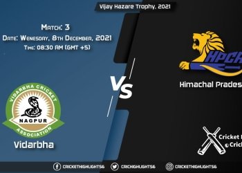 VID vs HIM, Live Scorecard, Match 3, December 8, 2021, Live Cricket Score, Vijay Hazare Trophy, 2021