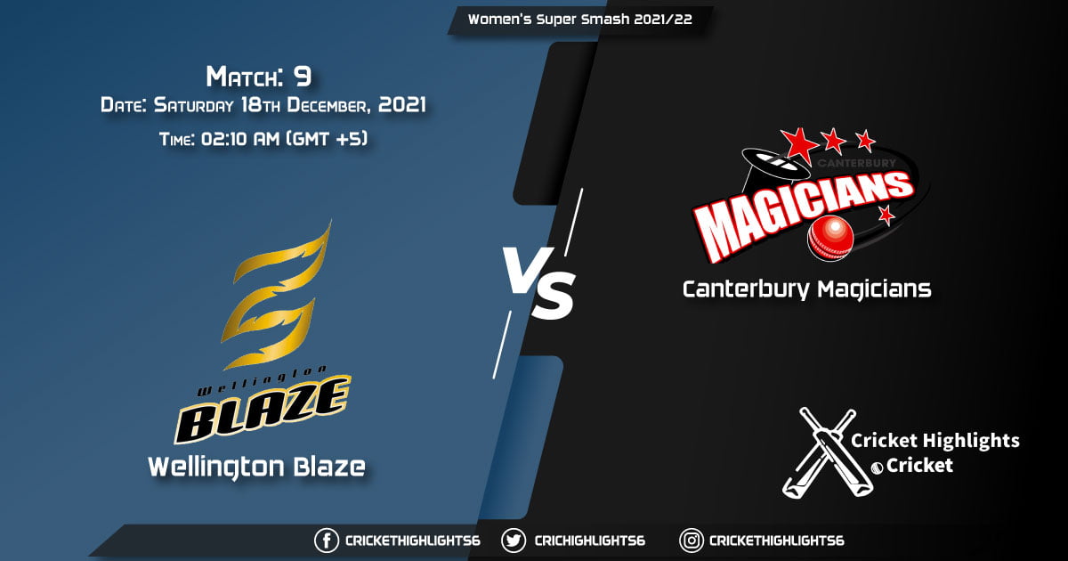 WB-W vs CM-W, Live Scorecard, Match 9, December 18, 2021, Live Cricket Score, Women's Super Smash 202122