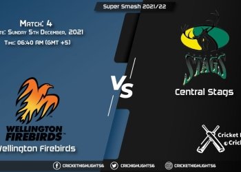 WF vs CS, Live Scorecard, Match 4th, December 5, 2021, Live Cricket Score, Dream11 Super Smash 202122