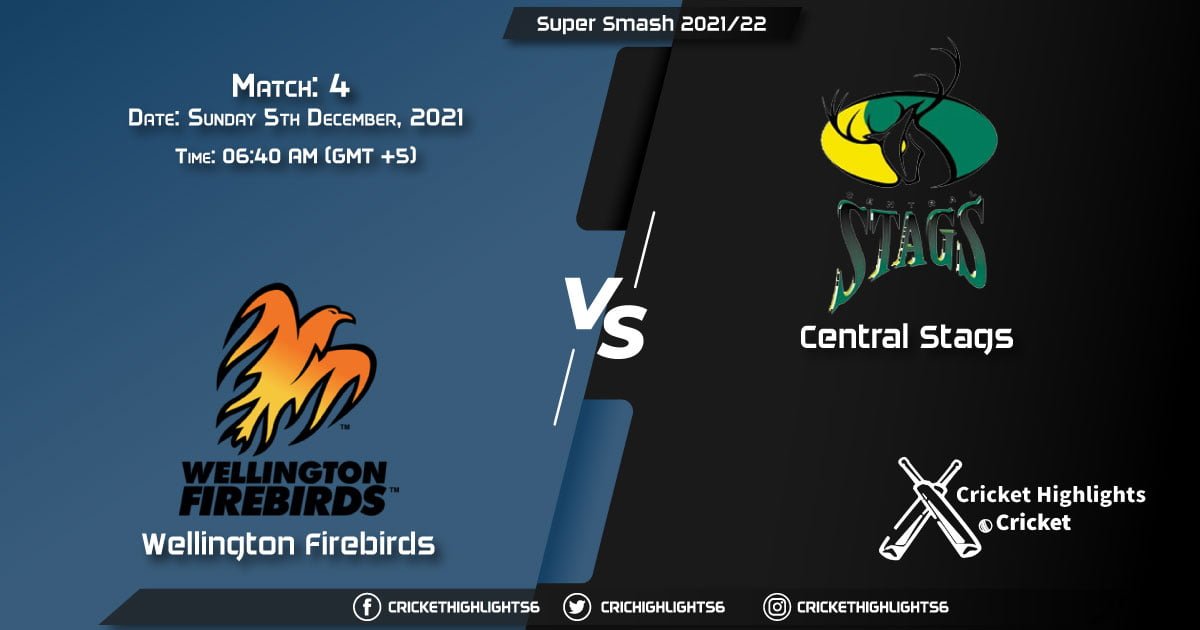 WF vs CS, Live Scorecard, Match 4th, December 5, 2021, Live Cricket Score, Dream11 Super Smash 202122