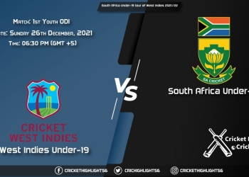 WI-U19 vs SA-U19, Live Scorecard, Match 1st Youth ODI, December 26, 2021, Live Cricket Score, South Africa Under-19 tour of West Indies 202122