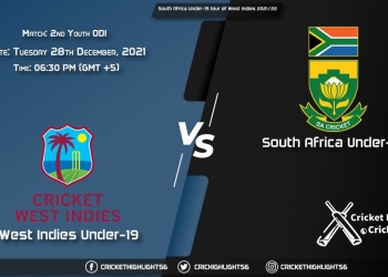 WI-U19 vs SA-U19, Live Scorecard, Match 2nd Youth ODI, December 28, 2021, Live Cricket Score, South Africa Under-19 tour of West Indies 202122