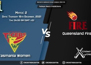 Women's National Cricket League, 202122, Match 18 TAS-W vs QUN-W, Playing 11 & Today's Match Predictions