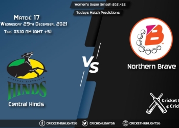 Women's Super Smash 202122, Match 17 CH-W vs NB-W, Playing 11 & Today's Match Predictions