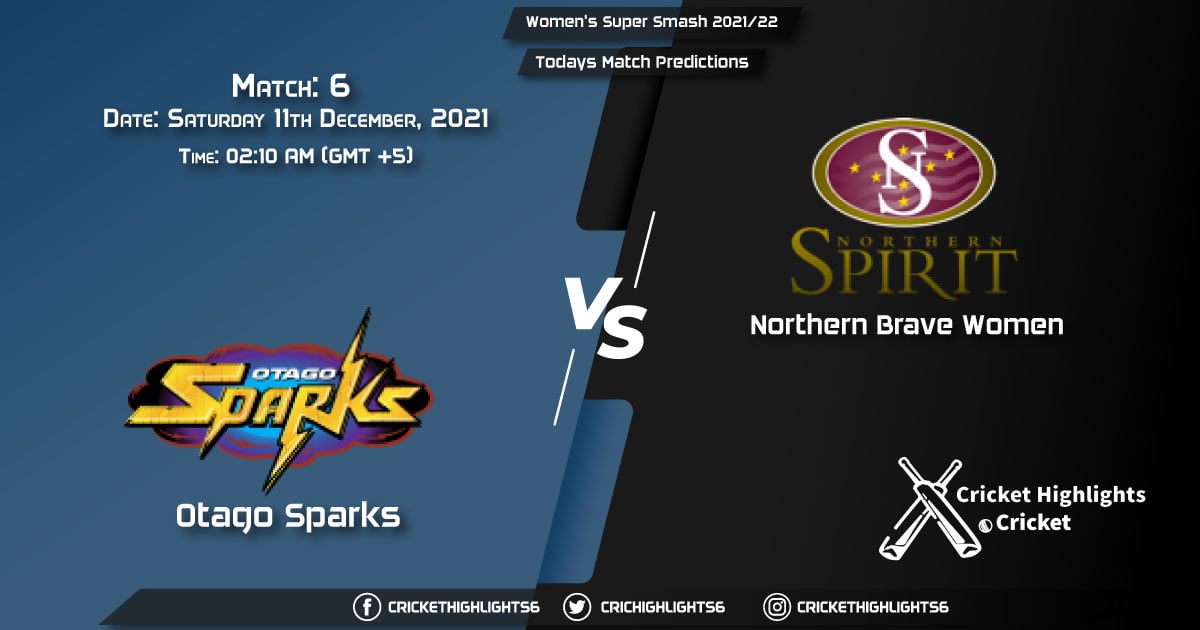 Women's Super Smash 202122, Match 6 OS-W vs NB-W, Playing 11 & Today's Match Predictions