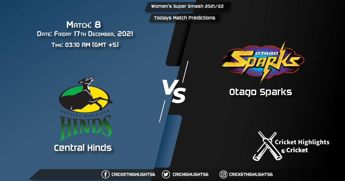 Women's Super Smash 202122, Match 8 CH-W vs OS-W, Playing 11 & Today's Match Predictions