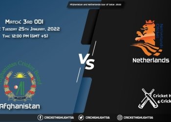 AFG vs NED, Live Scorecard, Match 3rd ODI , January 25, 2022, Afghanistan and Netherlands tour of Qatar, 2022