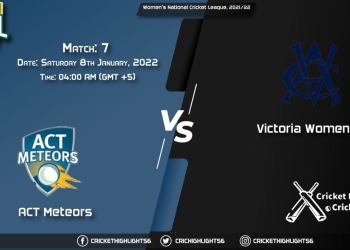 AM-W vs VCT-W, Live Scorecard, Match 7, January 8, 2022, Live Cricket Score, Women's National Cricket League, 202122