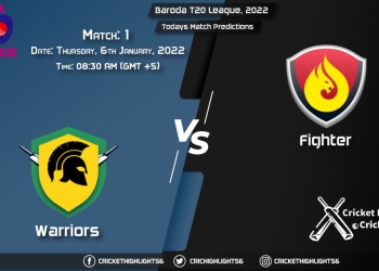 Baroda T20 League, 2022, Match 1 WAR vs FIG, Playing 11 & Today's Match Predictions