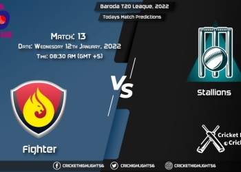 Baroda T20 League, 2022, Match 13 FIG vs STA, Playing 11 & Today's Match Predictions