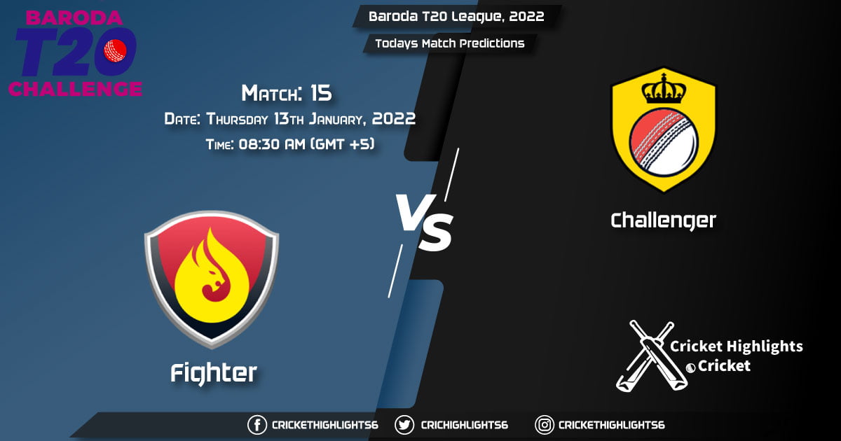 Baroda T20 League, 2022, Match 15 FIG vs CHA, Playing 11 & Today's Match Predictions