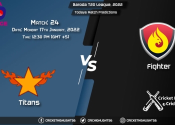 Baroda T20 League, 2022, Match 24 TIT vs FIG, Playing 11 & Today's Match Predictions