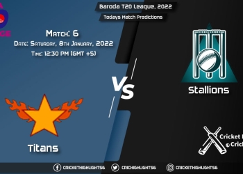 Baroda T20 League, 2022, Match 6 TIT vs STA, Playing 11 & Today's Match Predictions