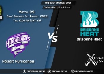 Big Bash League, 202122, Match 29 HUR vs HEA, Playing 11 & Today's Match Predictions