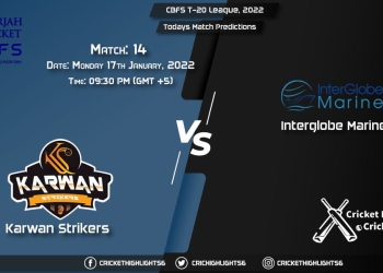 CBFS T-20 League, 2022, Match 14 KAS vs IGM, Playing 11 & Today's Match Predictions