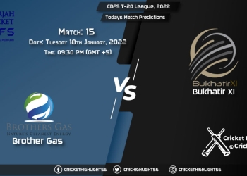 CBFS T-20 League, 2022, Match 15 BG vs BUK, Playing 11 & Today's Match Predictions
