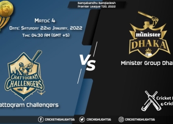 CCH vs MGD, Live Scorecard, Match 4, January 22, 2022, Live Cricket Score, Bangabandhu Bangladesh Premier League T20, 2022
