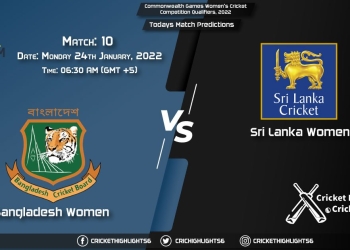 Commonwealth Games Women's Cricket Competition Qualifiers, 2022, Match 10 BD-W vs SL-W, Playing 11 & Today's Match Predictions