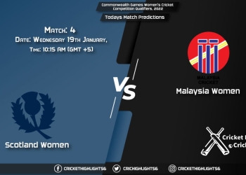 Commonwealth Games Women's Cricket Competition Qualifiers, 2022, Match 4 SC-W vs ML-W, Playing 11 & Today's Match Predictions