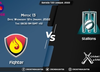 FIG vs STA, Live Scorecard, Match 13, January 12, 2022, Live Cricket Score, Baroda T20 League, 2022